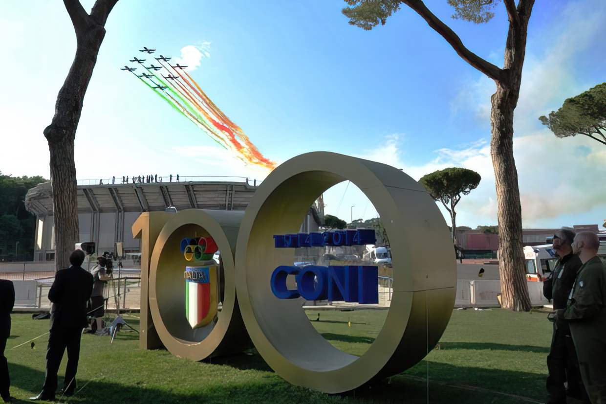 LAeronautica Militare Ai Festeggiamenti Dei 100 Anni Del CONI Storia