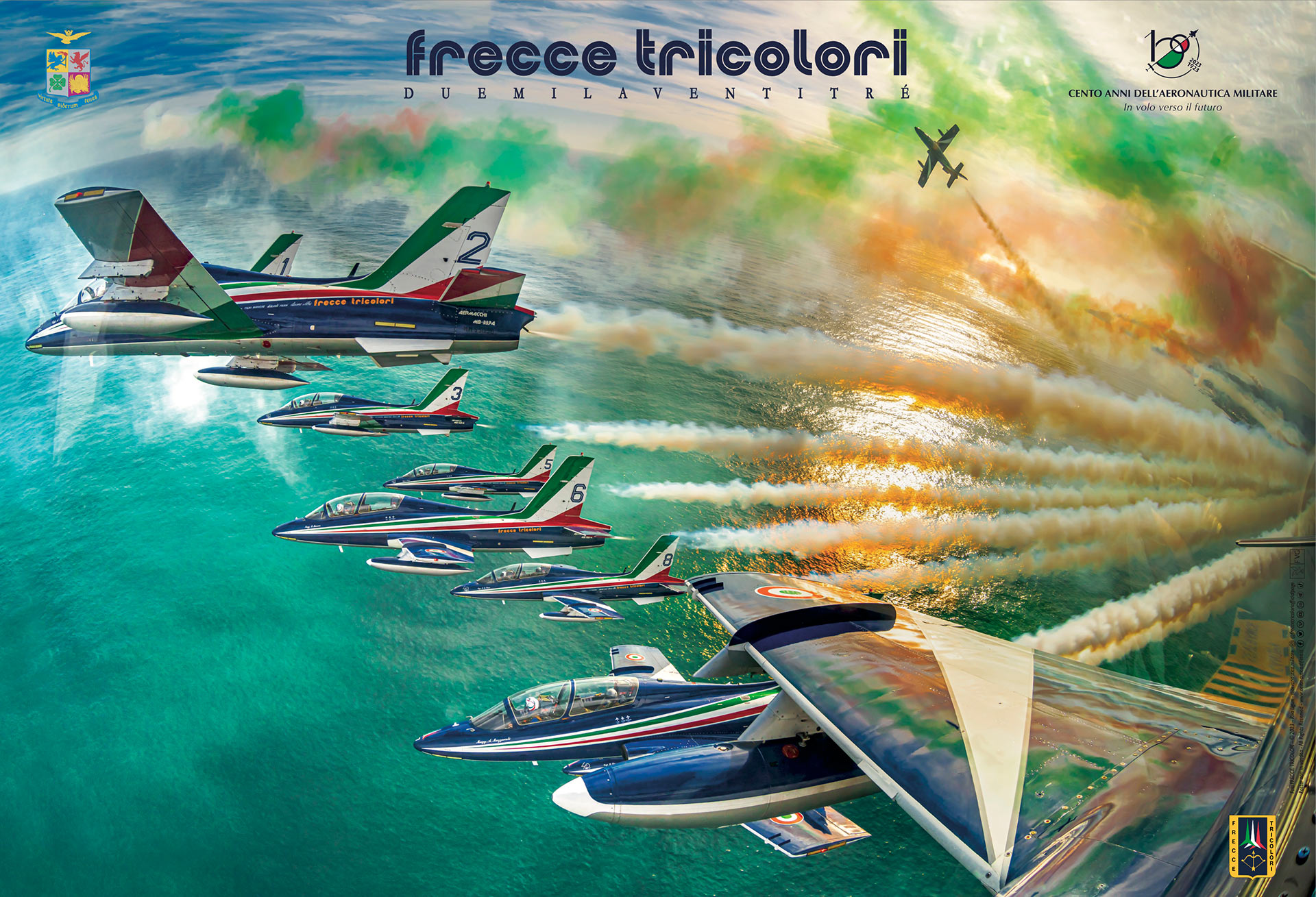 Frecce Tricolori presentata a Rivolto la formazione 2023 della